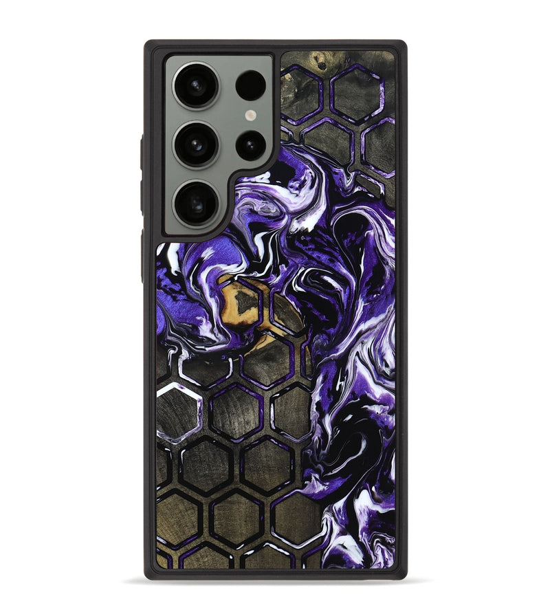 Galaxy S23 Ultra Wood Phone Case - Garland (Pattern, 818183)