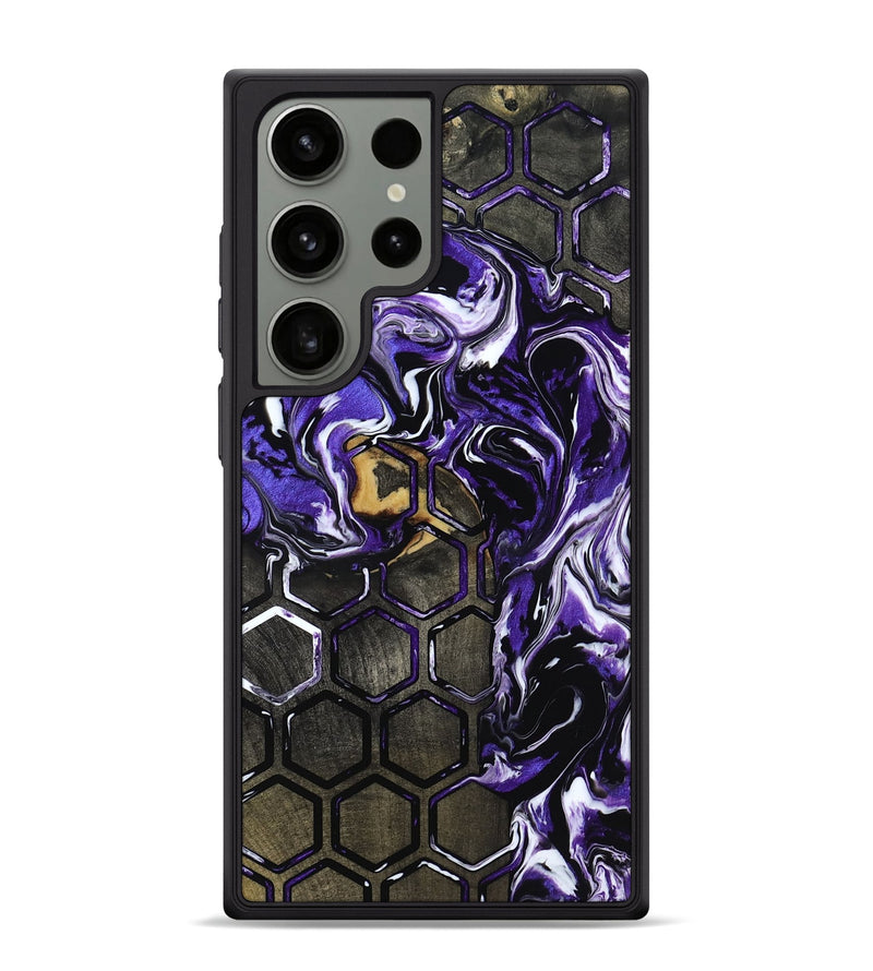 Galaxy S24 Ultra Wood Phone Case - Garland (Pattern, 818183)