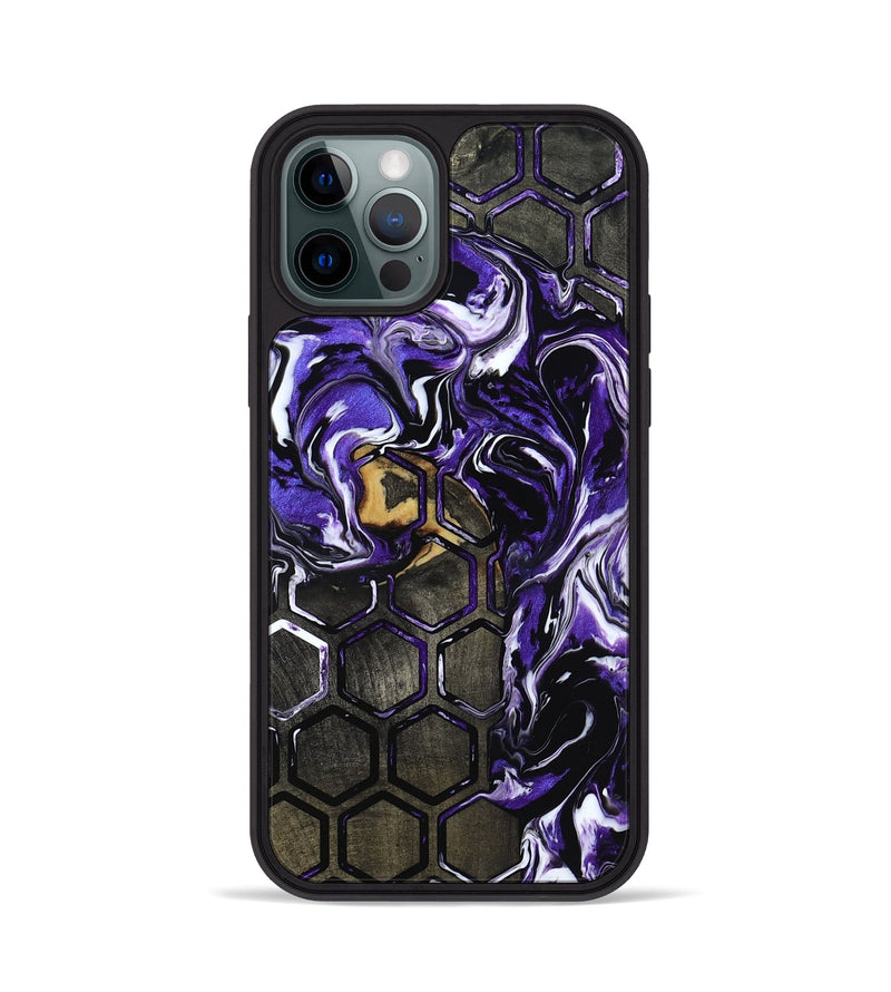 iPhone 12 Pro Wood Phone Case - Garland (Pattern, 818183)