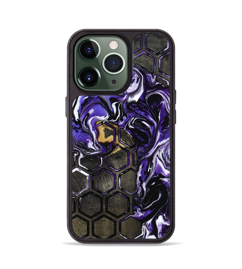 iPhone 13 Pro Wood Phone Case - Garland (Pattern, 818183)
