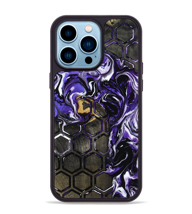 iPhone 14 Pro Max Wood Phone Case - Garland (Pattern, 818183)