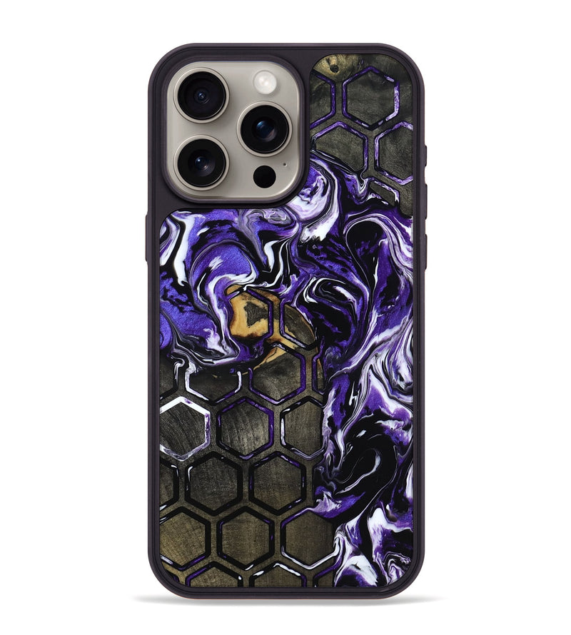 iPhone 15 Pro Max Wood Phone Case - Garland (Pattern, 818183)