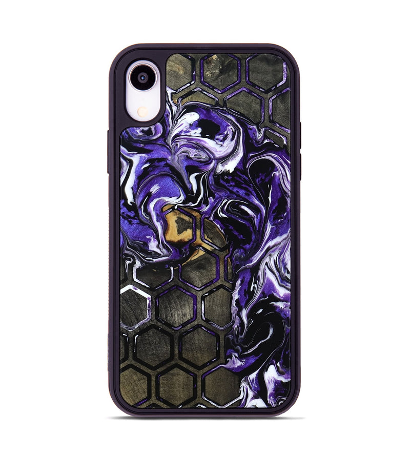 iPhone Xr Wood Phone Case - Garland (Pattern, 818183)