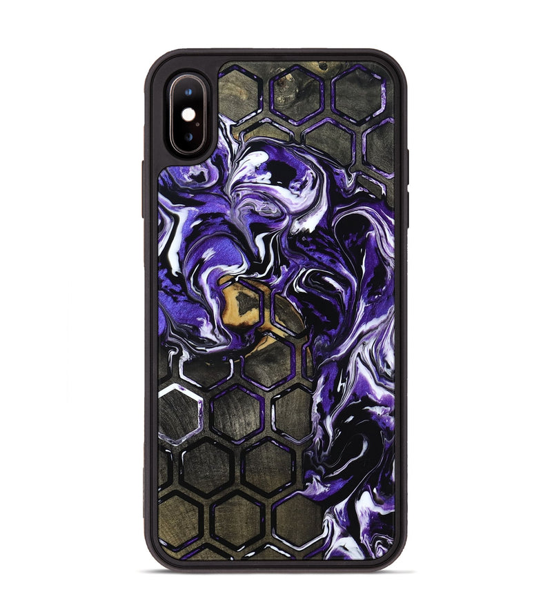 iPhone Xs Max Wood Phone Case - Garland (Pattern, 818183)