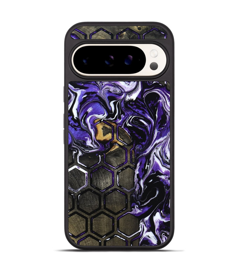 Pixel 9 Pro Wood Phone Case - Garland (Pattern, 818183)