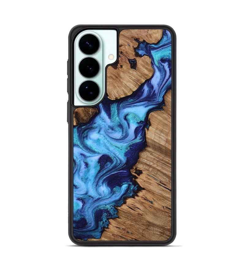 Galaxy S26 Plus Wood Phone Case - Dirk (Blue, 818184)