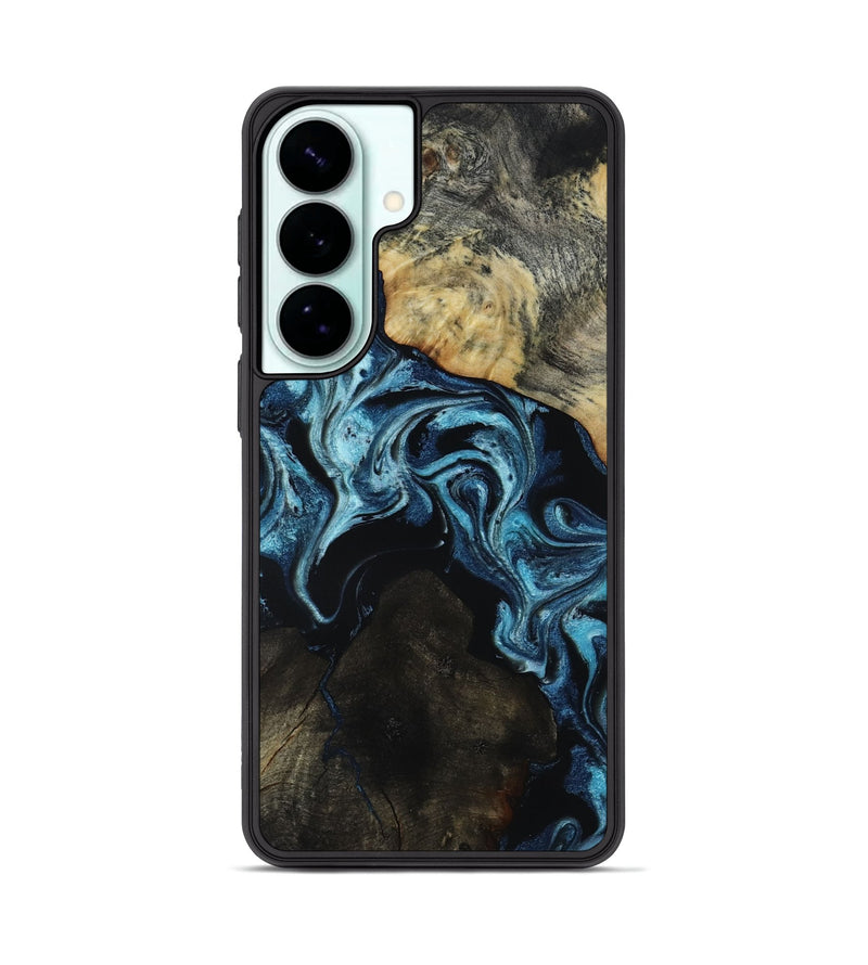 Galaxy S26 Plus Wood Phone Case - Dalia (Blue, 818185)