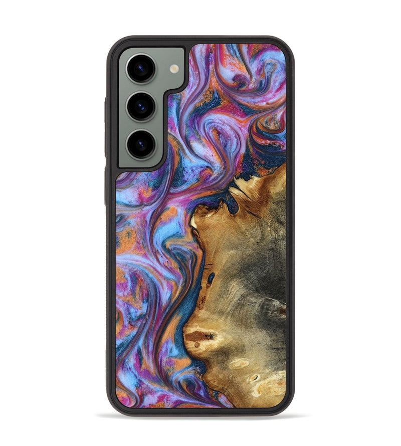 Galaxy S23 Plus Wood Phone Case - Yamilet (Blue, 818187)