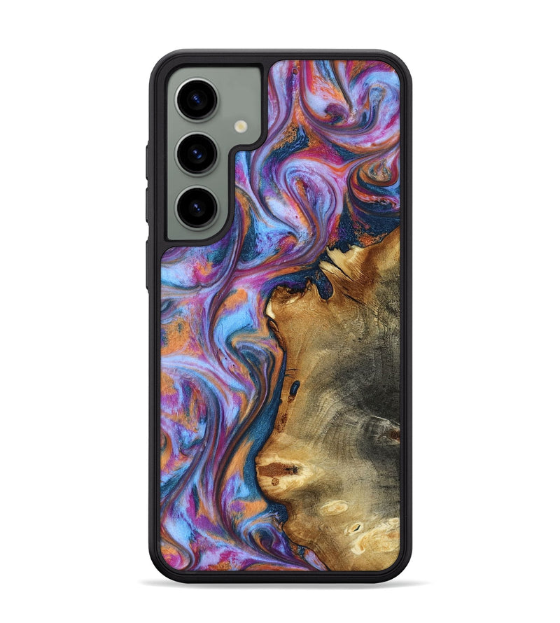 Galaxy S24 Plus Wood Phone Case - Yamilet (Blue, 818187)