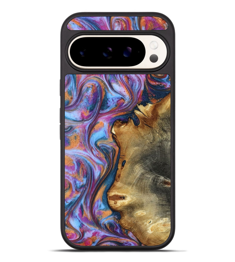 Pixel 9 Pro XL Wood Phone Case - Yamilet (Blue, 818187)