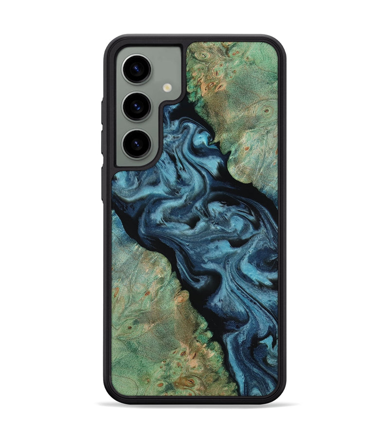 Galaxy S24 Plus Wood Phone Case - Krish (Green, 818189)