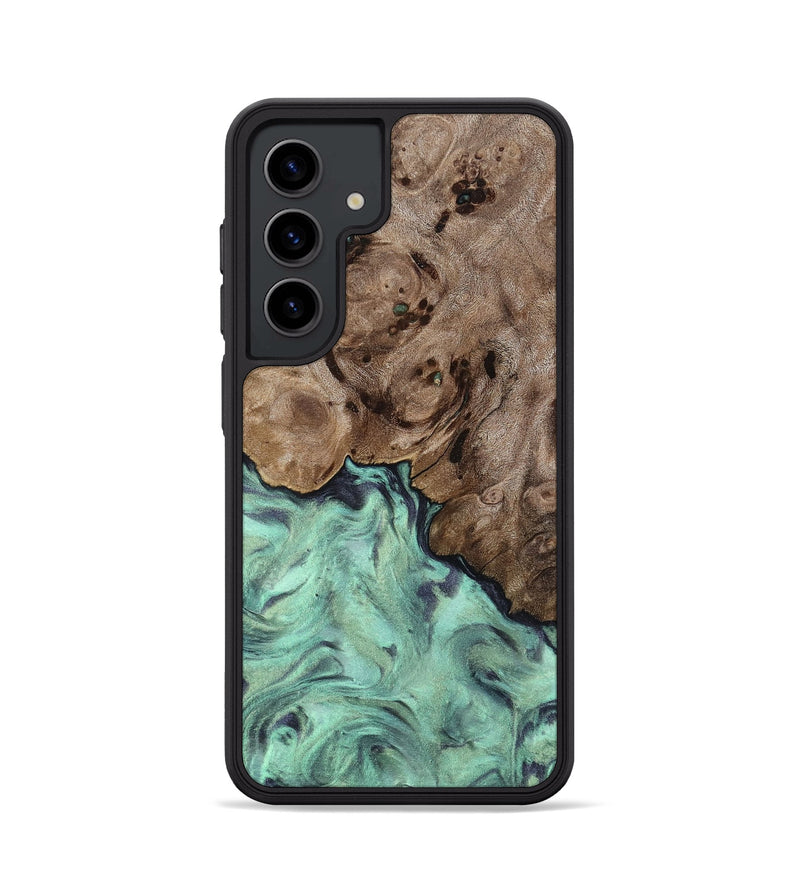 Galaxy S24 Wood Phone Case - Marcie (Green, 818191)