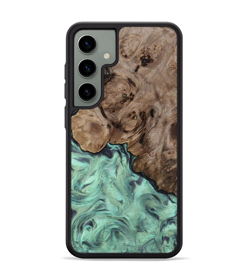 Galaxy S24 Plus Wood Phone Case - Marcie (Green, 818191)