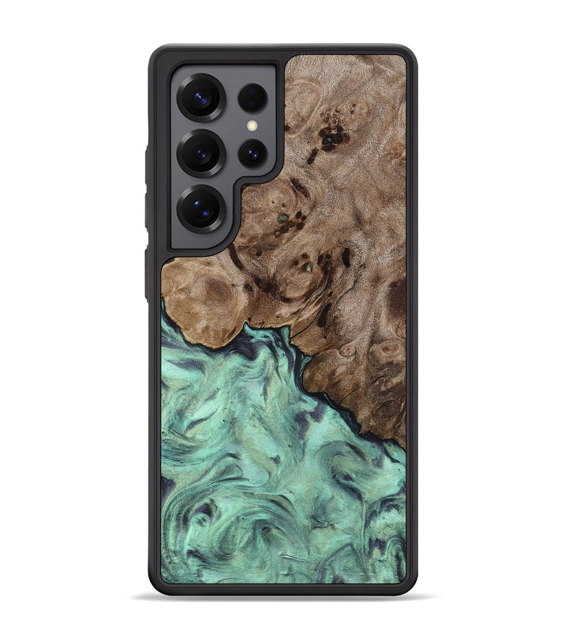 Galaxy S25 Ultra Wood Phone Case - Marcie (Green, 818191)