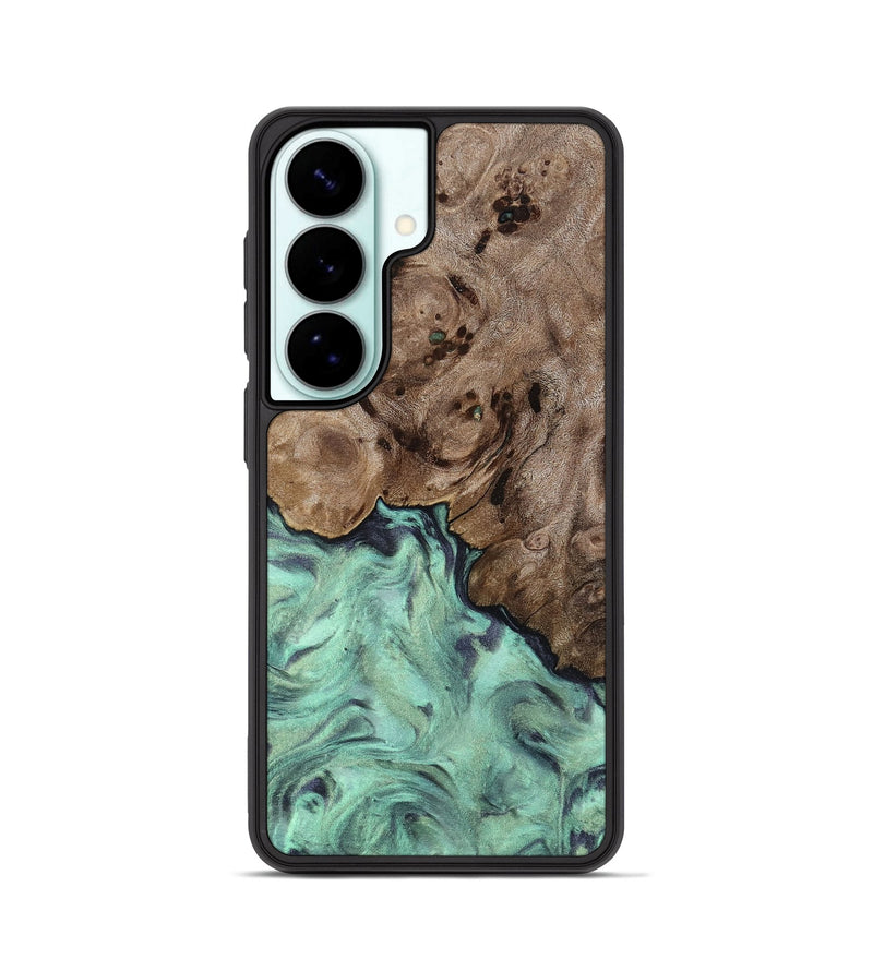 Galaxy S26 Wood Phone Case - Marcie (Green, 818191)