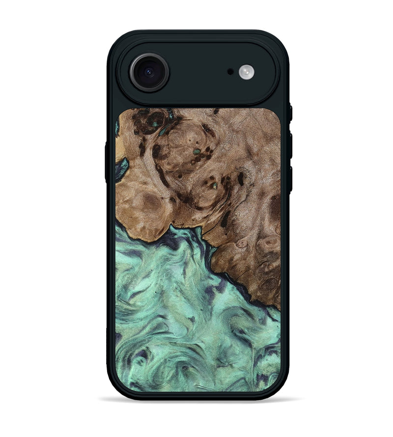 iPhone 17 Air Wood Phone Case - Marcie (Green, 818191)