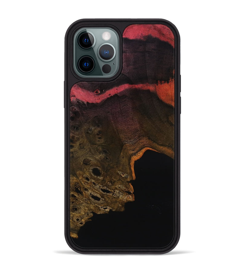 iPhone 12 Pro Max Wood Phone Case - Freyja (Wood Burl, 818193)