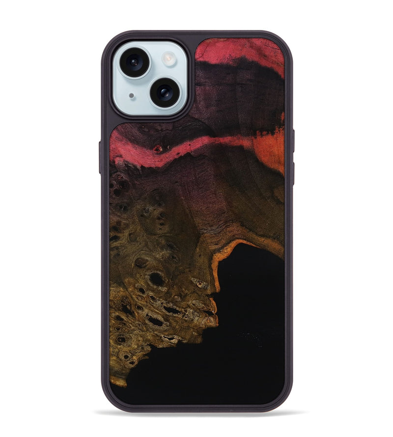 iPhone 15 Plus Wood Phone Case - Freyja (Wood Burl, 818193)