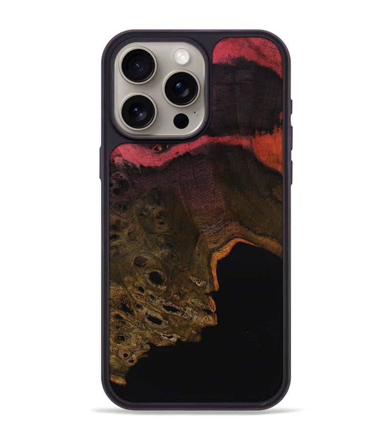 iPhone 15 Pro Max Wood Phone Case - Freyja (Wood Burl, 818193)
