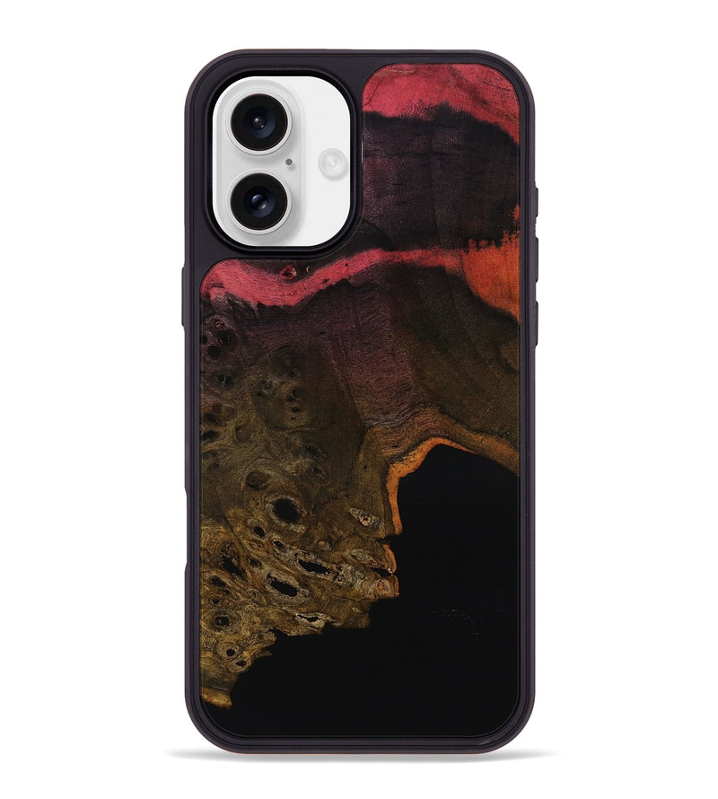 iPhone 16 Plus Wood Phone Case - Freyja (Wood Burl, 818193)