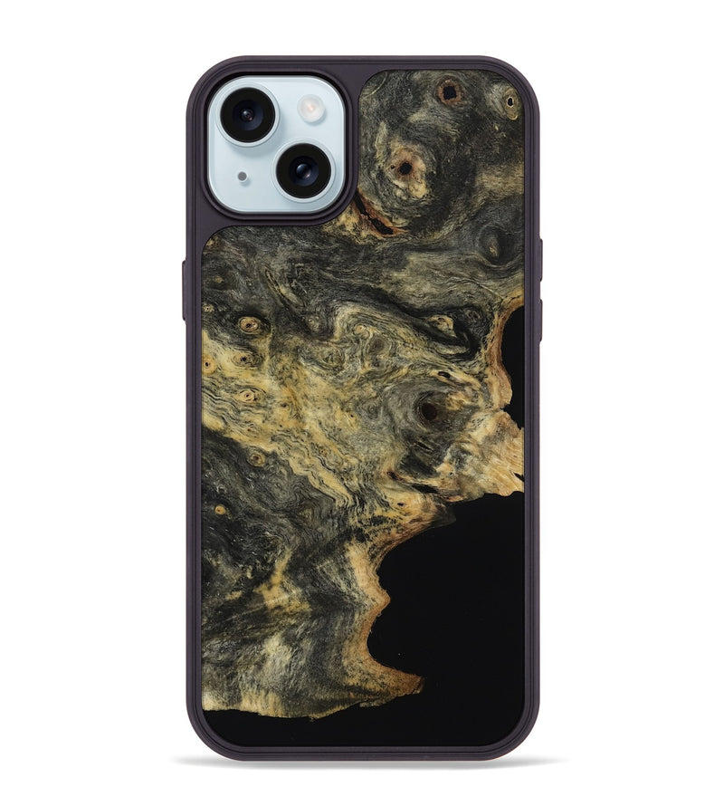 iPhone 15 Plus Wood Phone Case - Terra (Wood Burl, 818194)