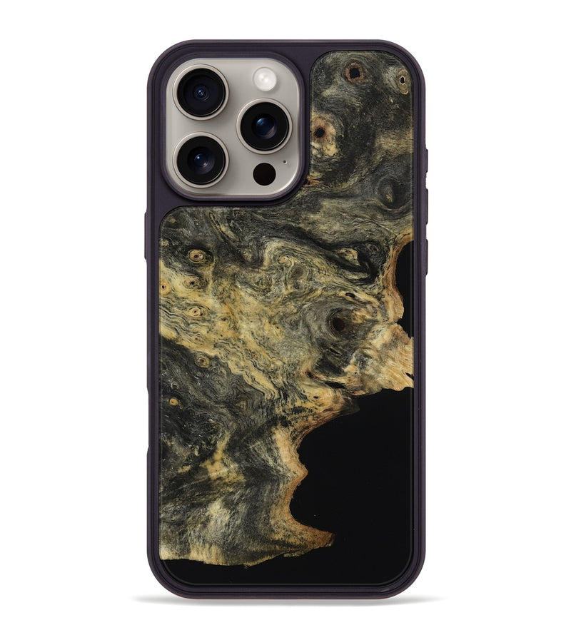 iPhone 16 Pro Max Wood Phone Case - Terra (Wood Burl, 818194)