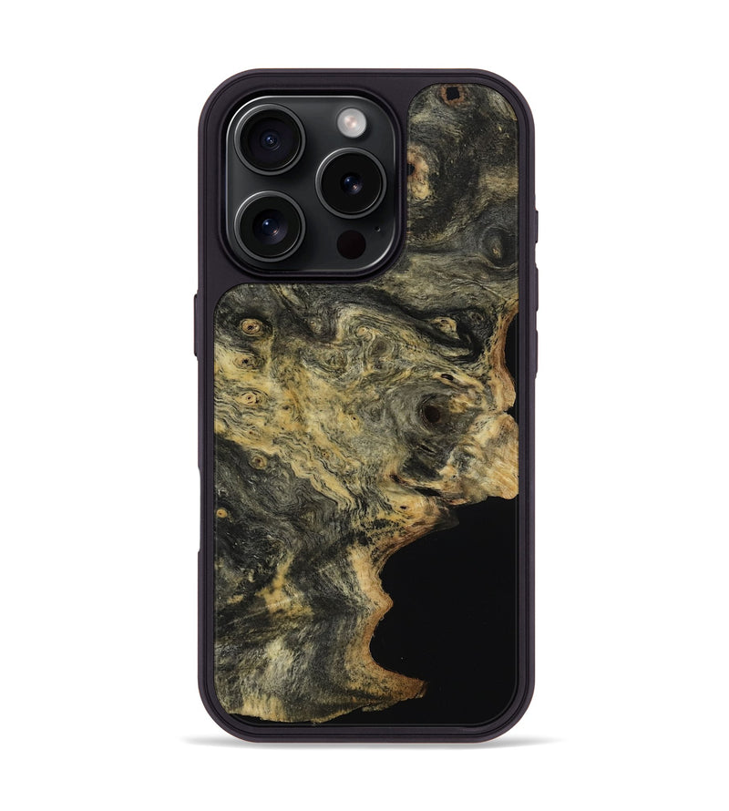 iPhone 16 Pro Wood Phone Case - Terra (Wood Burl, 818194)