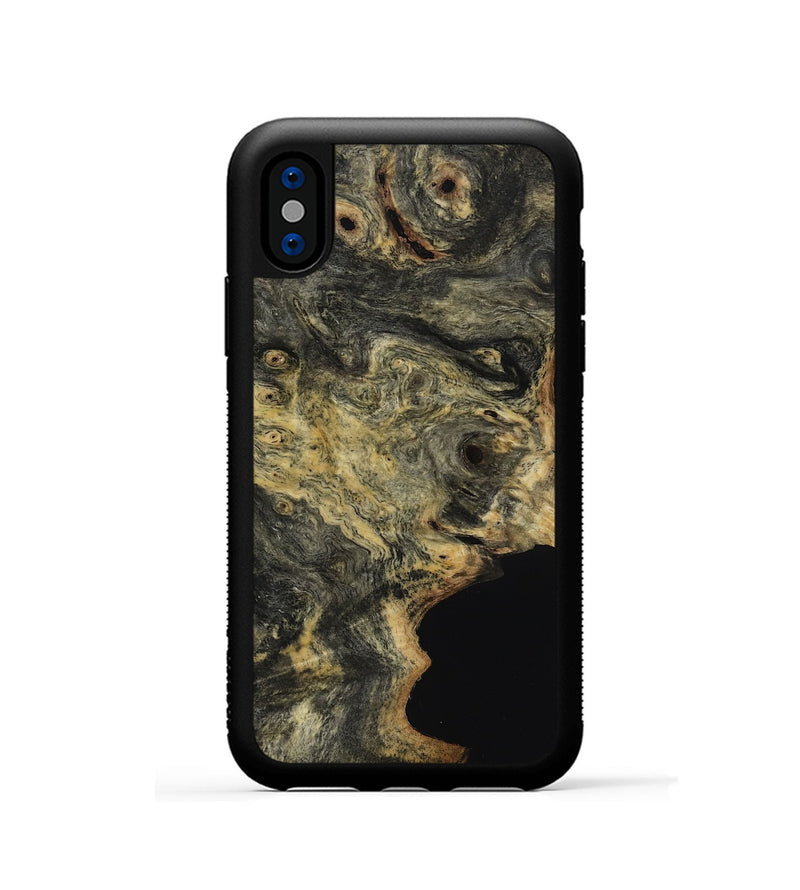 iPhone Xs Wood Phone Case - Terra (Wood Burl, 818194)