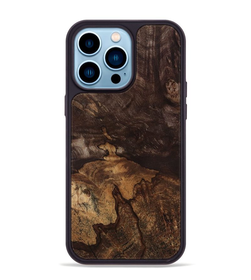 iPhone 14 Pro Max Wood Phone Case - Tameka (Wood Burl, 818195)