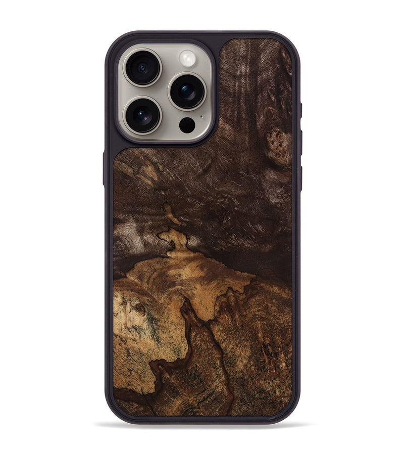iPhone 15 Pro Max Wood Phone Case - Tameka (Wood Burl, 818195)