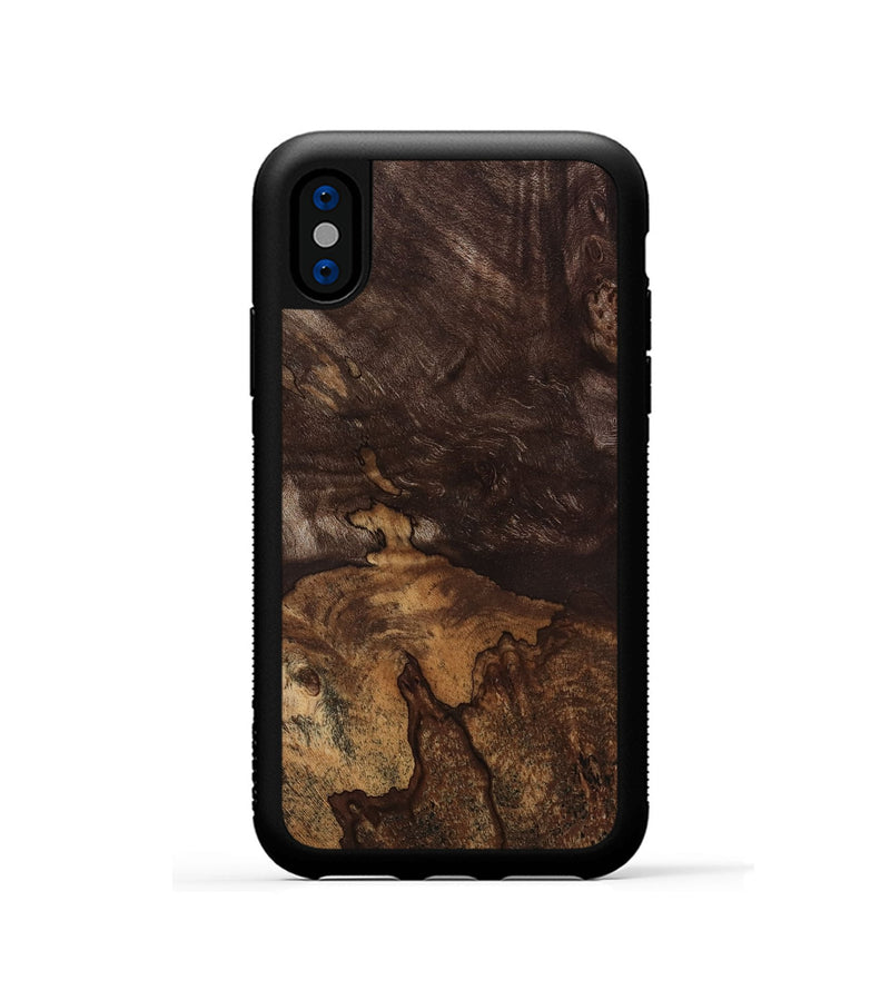 iPhone Xs Wood Phone Case - Tameka (Wood Burl, 818195)