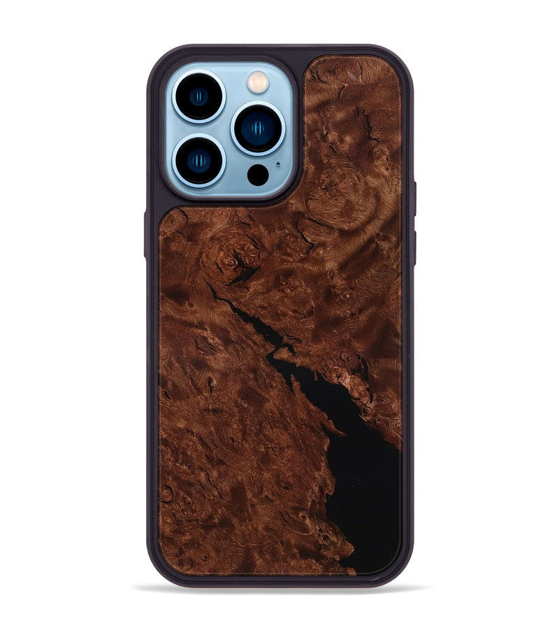 iPhone 14 Pro Max Wood Phone Case - Dream (Wood Burl, 818196)