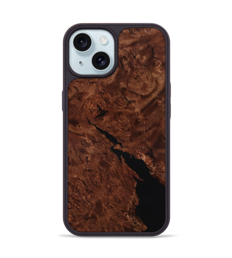 iPhone 15 Wood Phone Case - Dream (Wood Burl, 818196)