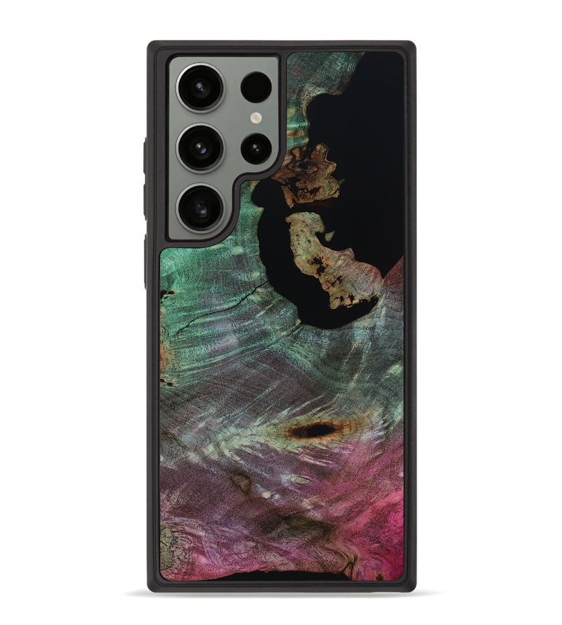 Galaxy S23 Ultra Wood Phone Case - Almon (Wood Burl, 818197)