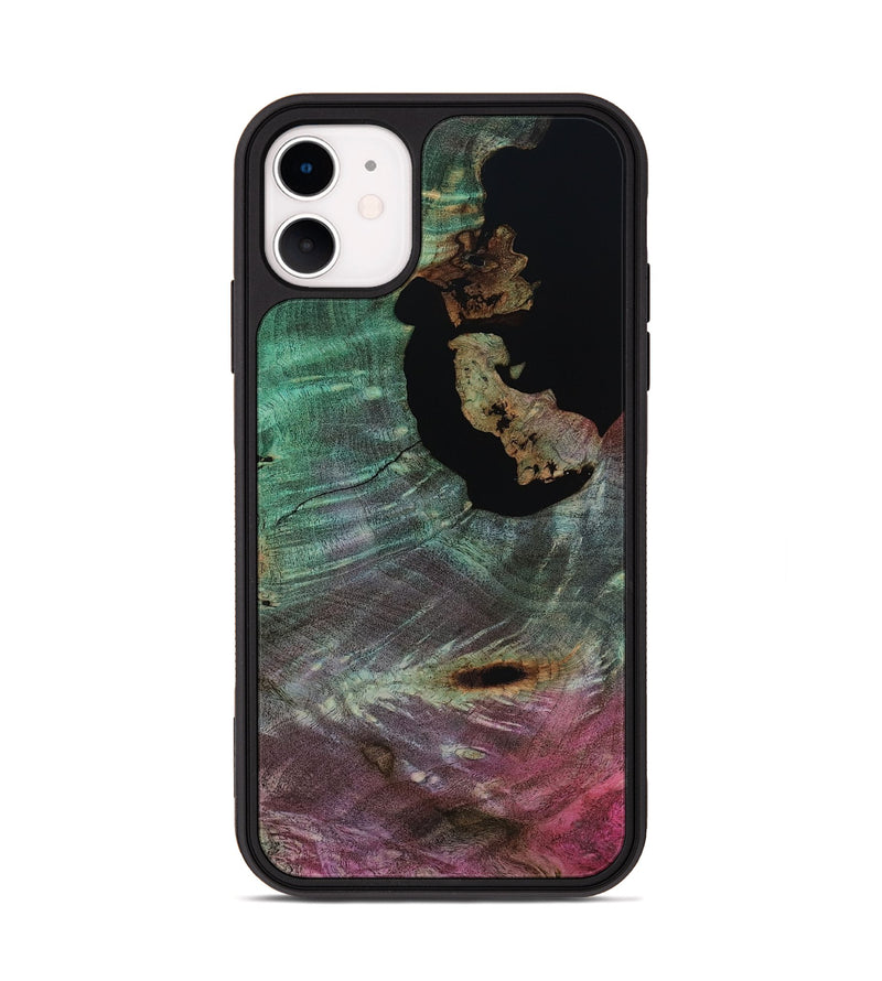 iPhone 11 Wood Phone Case - Almon (Wood Burl, 818197)