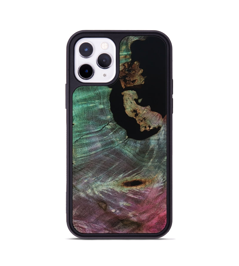 iPhone 11 Pro Wood Phone Case - Almon (Wood Burl, 818197)