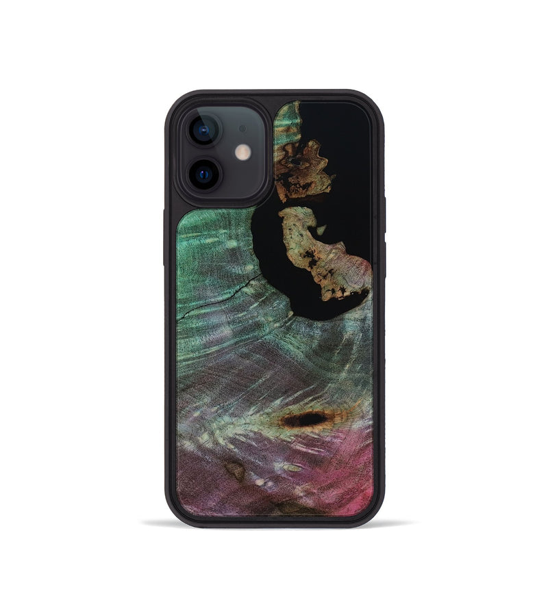iPhone 12 mini Wood Phone Case - Almon (Wood Burl, 818197)