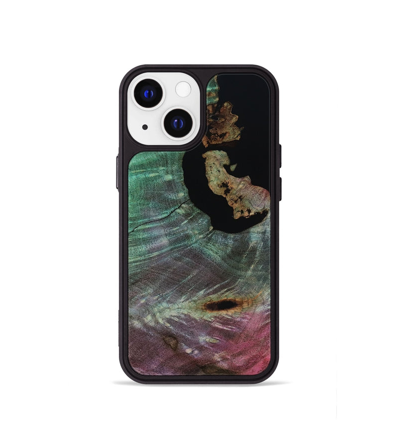 iPhone 13 mini Wood Phone Case - Almon (Wood Burl, 818197)