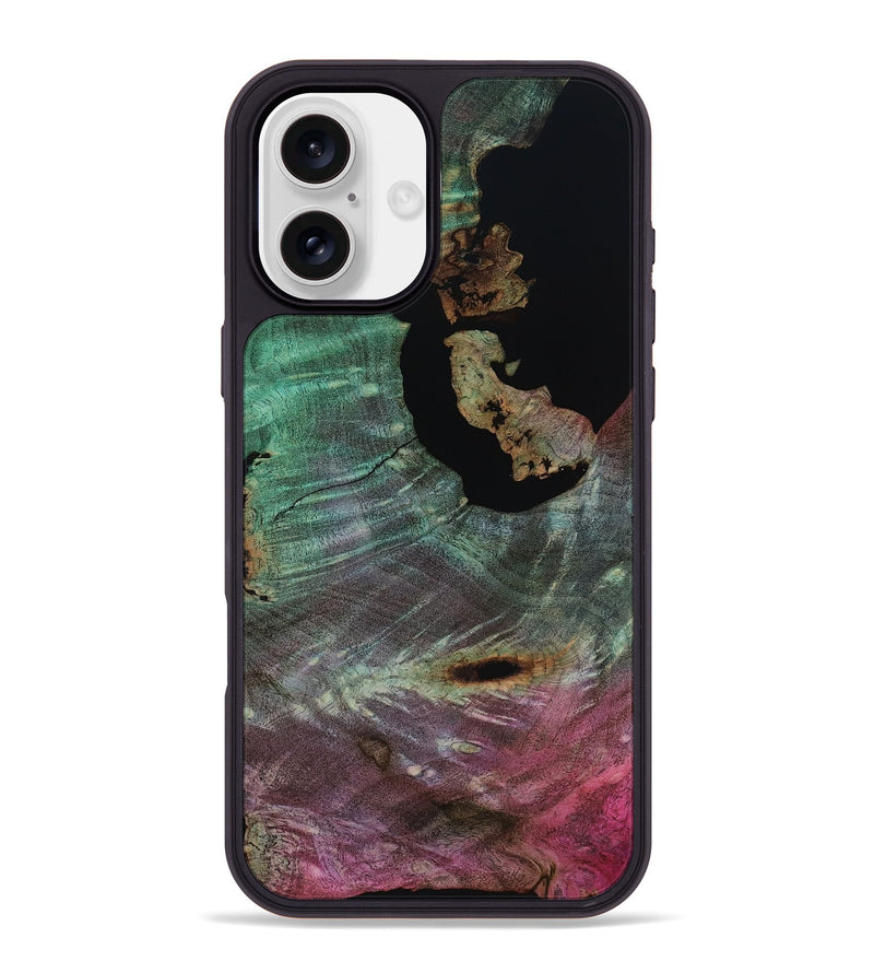 iPhone 16 Plus Wood Phone Case - Almon (Wood Burl, 818197)