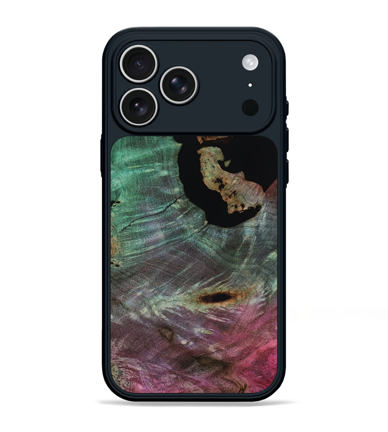 iPhone 17 Pro Max Wood Phone Case - Almon (Wood Burl, 818197)