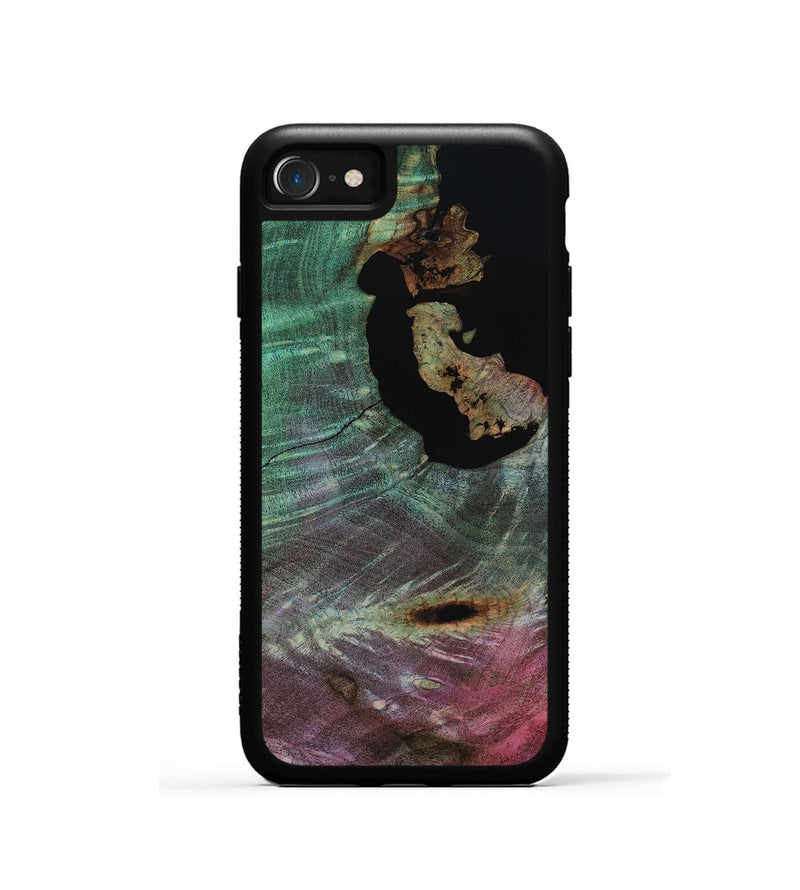 iPhone SE Wood Phone Case - Almon (Wood Burl, 818197)