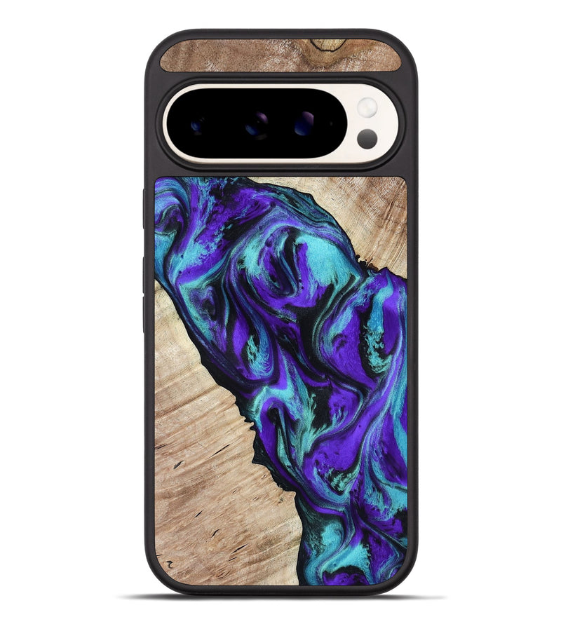 Pixel 9 Pro XL Wood Phone Case - Alison (Purple, 818198)
