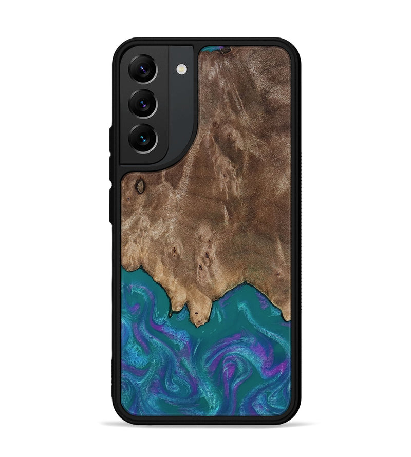 Galaxy S22 Plus Wood Phone Case - Benicio (Purple, 818199)