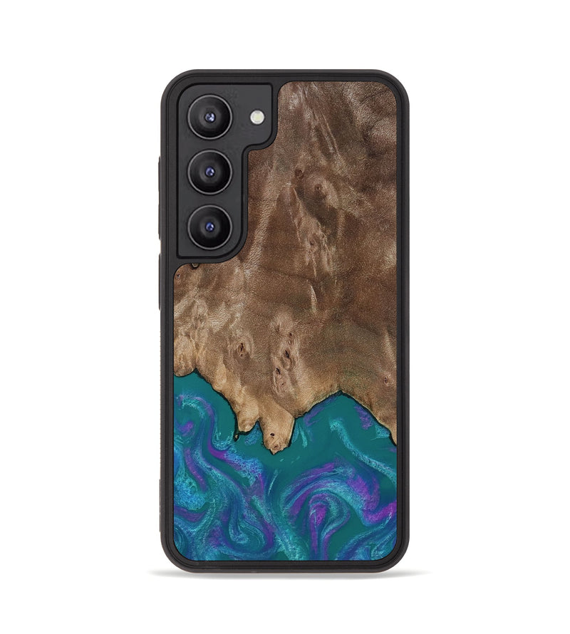 Galaxy S23 Wood Phone Case - Benicio (Purple, 818199)