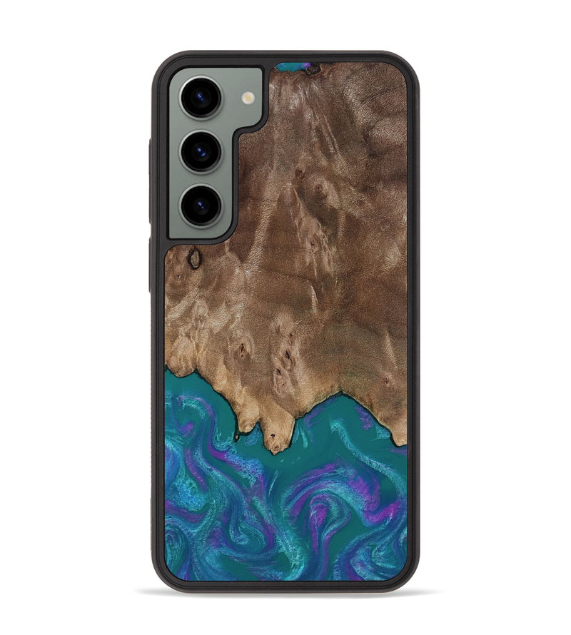 Galaxy S23 Plus Wood Phone Case - Benicio (Purple, 818199)