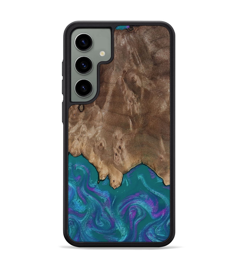 Galaxy S24 Plus Wood Phone Case - Benicio (Purple, 818199)