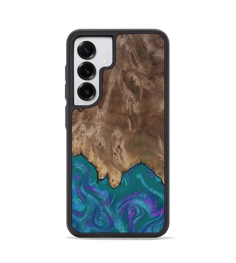 Galaxy S25 Wood Phone Case - Benicio (Purple, 818199)