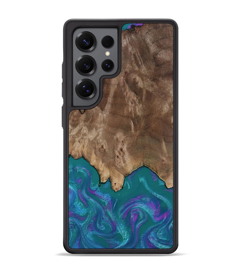 Galaxy S25 Ultra Wood Phone Case - Benicio (Purple, 818199)