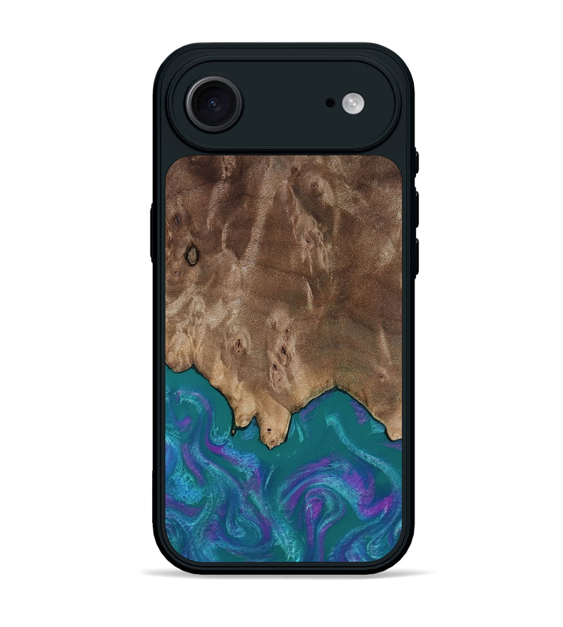 iPhone 17 Air Wood Phone Case - Benicio (Purple, 818199)