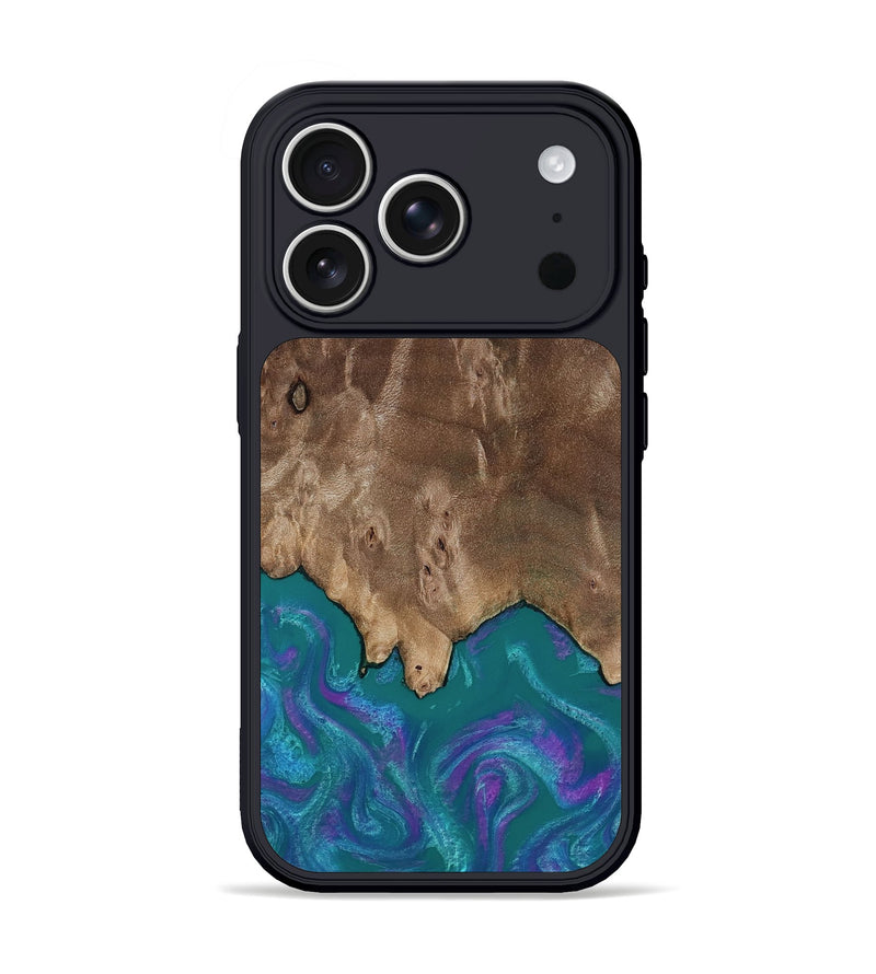 iPhone 17 Pro Wood Phone Case - Benicio (Purple, 818199)